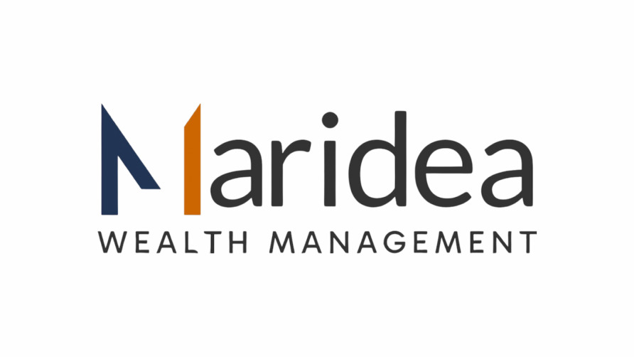 Aridea Wealth Management logo with stylized A in blue and orange, and company name in bold black letters.
