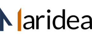 logo of Modus Create, with a stylized M featuring a blue and orange line on the left