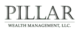 Logo of Pillar Wealth Management, LLC in bold, uppercase letters.